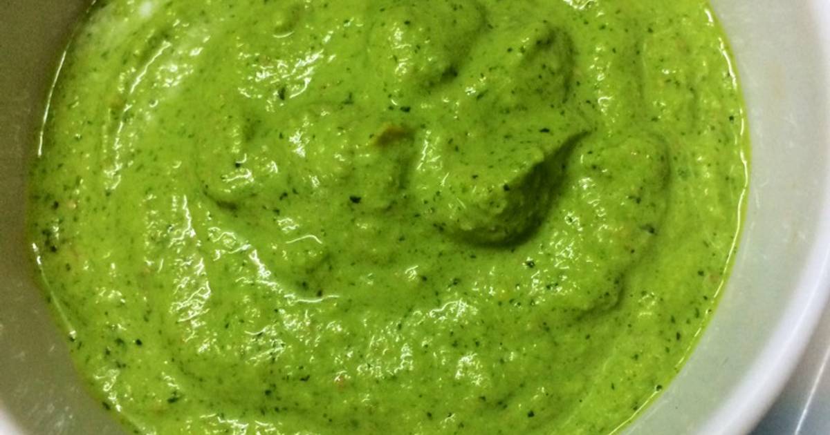 Dhaniya & mung phali chutney(coriander& peanut chutney) Recipe by Foodiequeenbhumi Cookpad