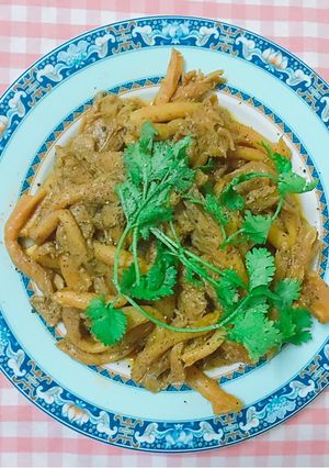 Hình của món Nấm rim tiêu.
