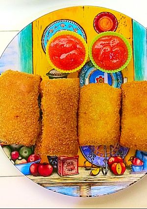 Foto resep Risoles isi daging sayur lezat