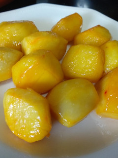 Una foto de Patatas amarillas