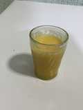 Agua de durazno con manzana