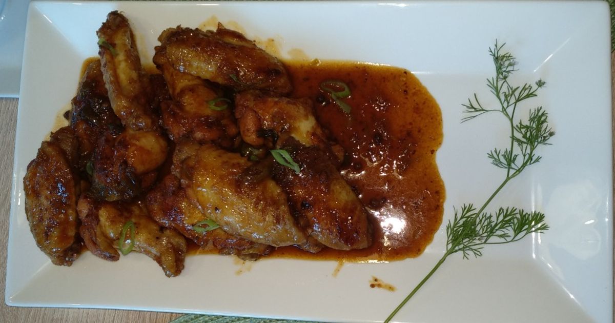 🥢 Geschmorte Hähnchenflügel 🥢 (In Roter Sauce) Rezept von Leonella ...