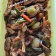 Tumis ikan asin pedas