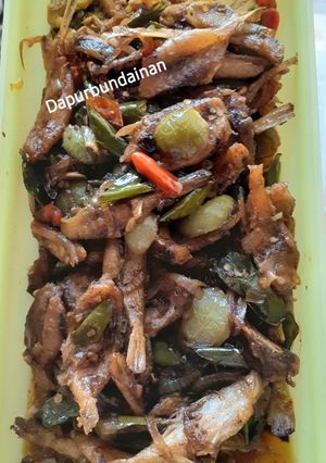 Foto resep Tumis ikan asin pedas