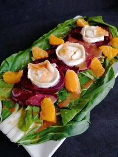 Una foto de Ensalada de acelgas
