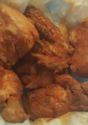 A picture of Fried chicken.