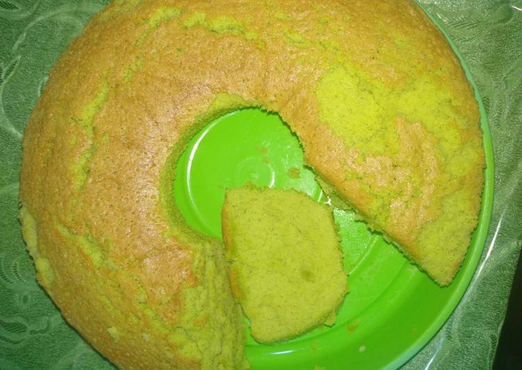 Bolu Pandan Santan Jadul