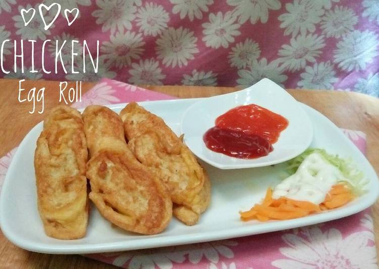 Cara Membuat Chicken Egg Roll ala Hokben Yang Enak