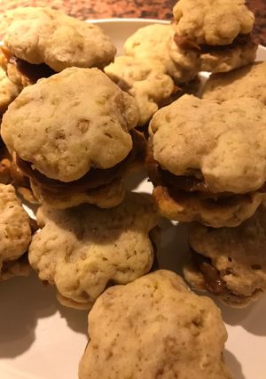 Una foto de Alfajorcitos de nuez (en horno o Flip Essen)