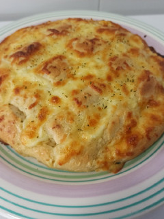 Una foto de Pan de ajo con queso