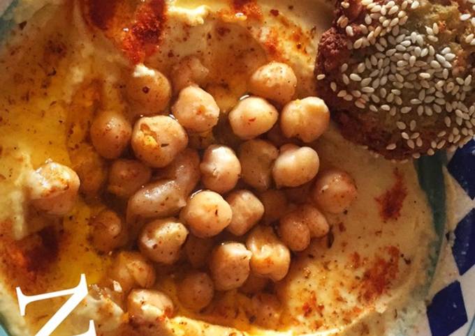 Recipe of Speedy Falafel with hummus