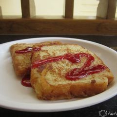 A picture of Sweet bread toast.
