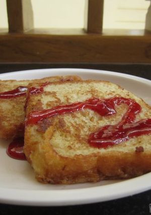 A picture of Sweet bread toast.