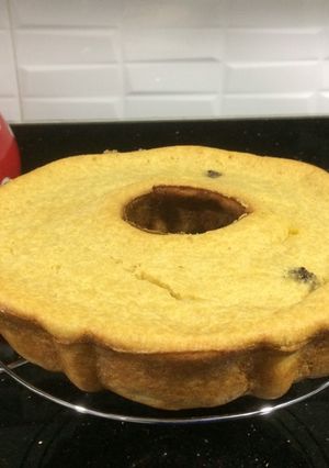 Una foto de Pastel de choclo dulce