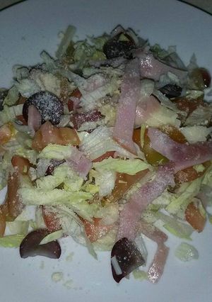 Una foto de Ensalada cesar