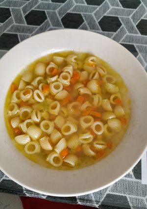 Una foto de Sopa Minestrone con pasta