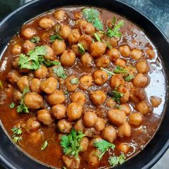 A picture of Punjabi Chole.