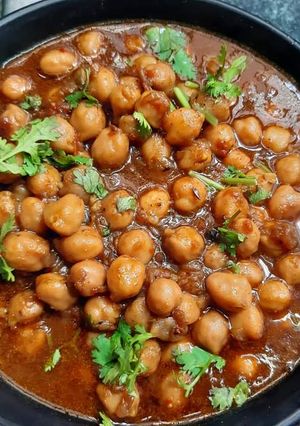 A picture of Punjabi Chole.