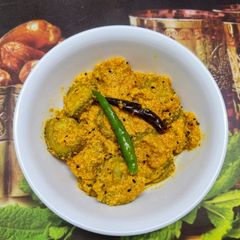 A picture of Spiny Gourd (Kakrol) Sabzi.