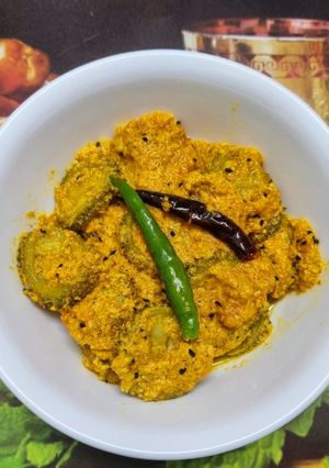 A picture of Spiny Gourd (Kakrol) Sabzi.