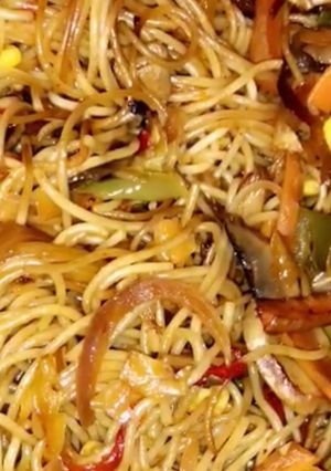 صورة لوصفة نودلز صيني 🥡
