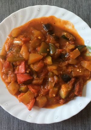 Spanyol lecsó recept fotója