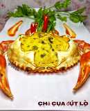 Chả cua đút lò cho bé