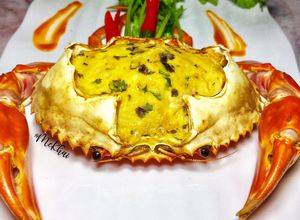 Hình của món Chả cua đút lò cho bé.