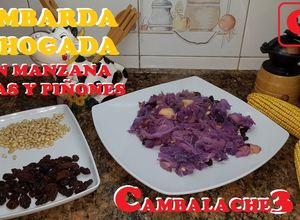 Foto principal de Lombarda rehogada con manzana piñones y pasas