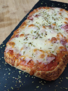 Una foto de Focaccia pizza