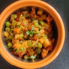 A picture of Mix vegetable sabji.