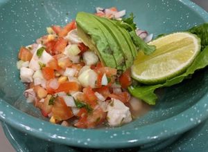 Foto de Ceviche de peixe branco