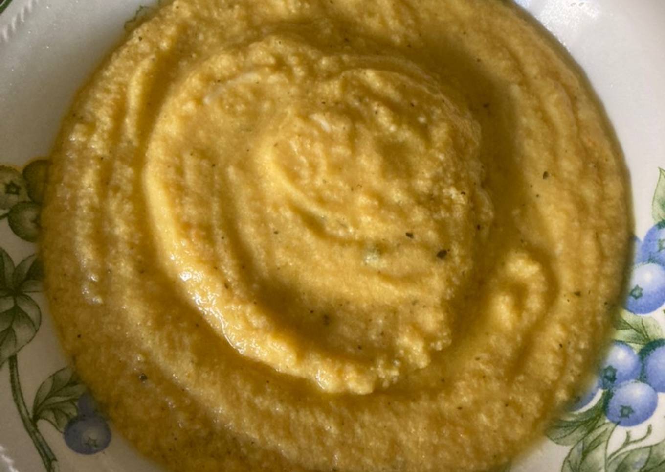 Puré de verduras con calabaza