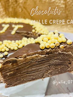 Foto resep 100. Chocolatos MILLE CREPE CAKE