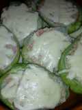 Chayote cremoso y relleno de jamón a la Mario, s