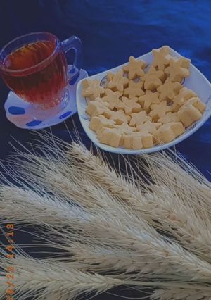 عکسی از دستور شیرینی نخودچی❤🤤