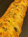 Everything Bagel Beef Broccoli Braid