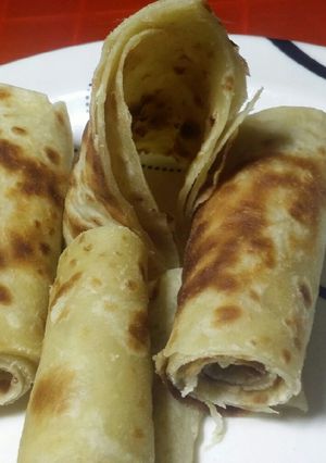 A picture of Ghee chapati.