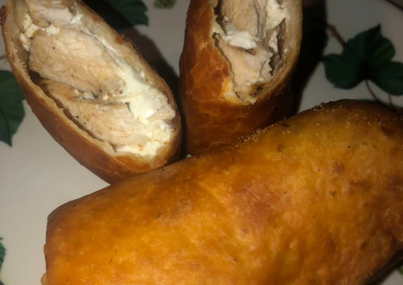 Takito with chicken and cream cheese