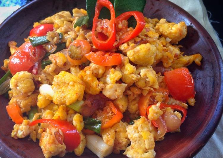 Resep Gongso telur pedas (#postingrame2_recookmasakanpedas) oleh Dapoer