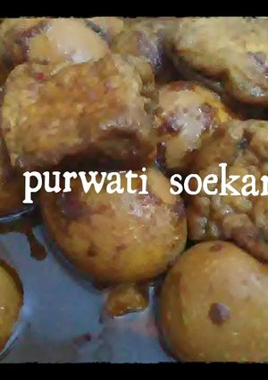 Foto resep Semur tahu dan telur..Enaakkk