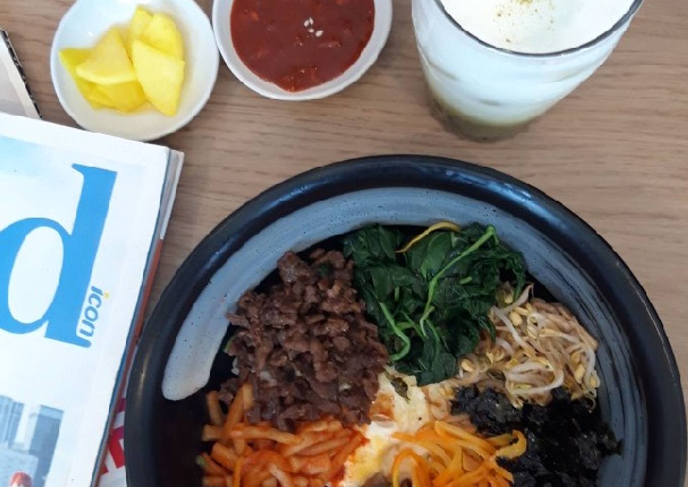 Bibimbap Daging Sapi Simple