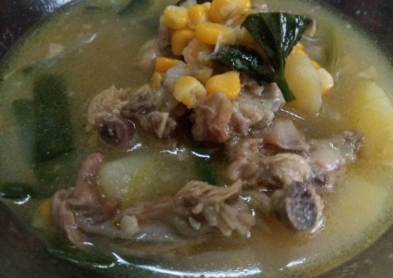 Sop kerongkongan ayam