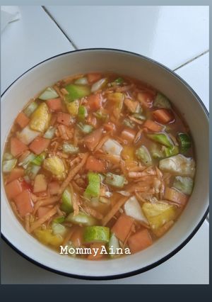 Foto resep Rujak kecut