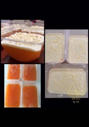 Foto resep Puding mangga vla saos keju