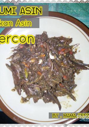 Foto resep Cumi+Ikan Asin Mercon Nampol😂