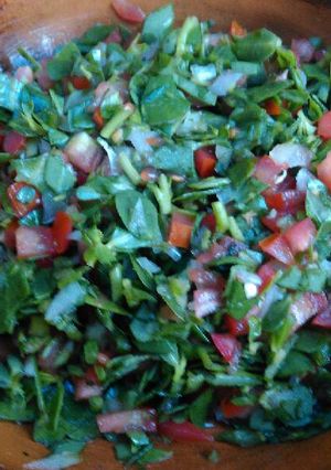 Una foto de Ensalada de Verdolagas