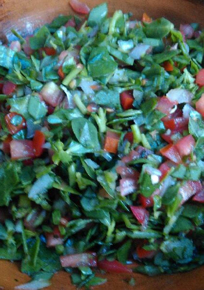 Una foto de Ensalada de Verdolagas