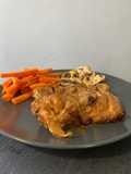 Contramuslo de Pollo con Salsa Satay 🍗🥜