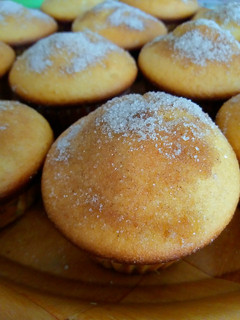 Illatos kürtőskalács, muffin formában recept fotója